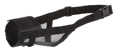 Munkorg svart nylon med nät