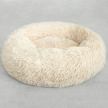 Beige WiggleBed hundbädd i mjukt och slitstarkt tyg